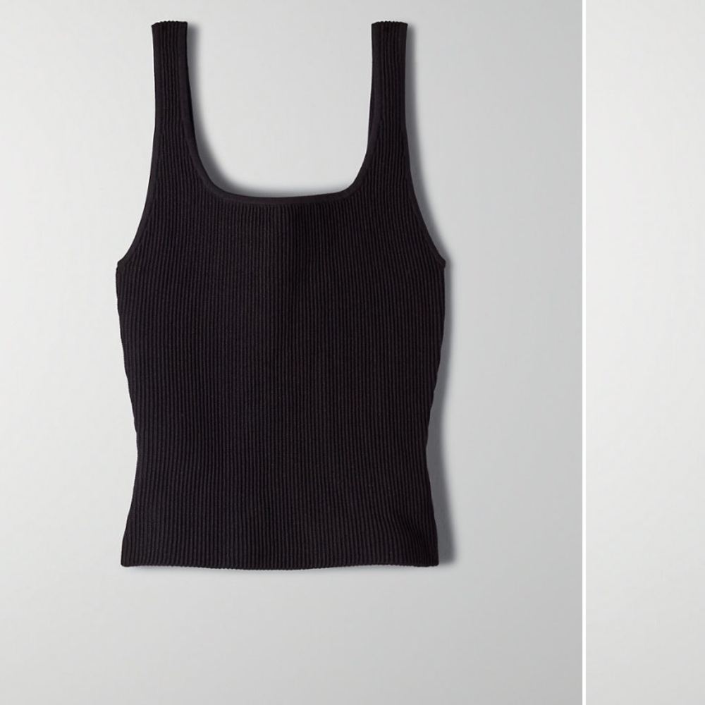 Babaton sculpt knit tank (classic length)